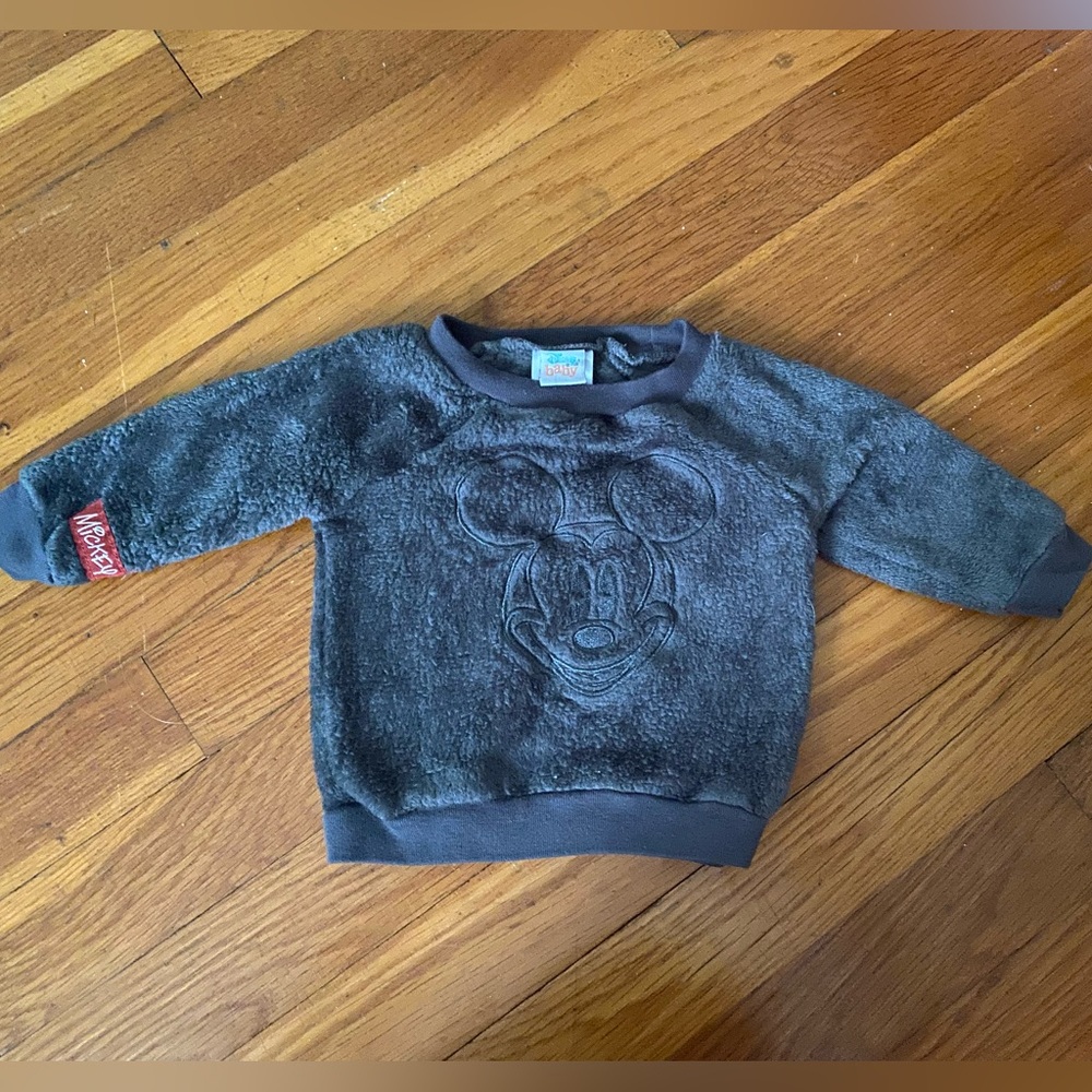 Mickey Mouse fleece crew neck